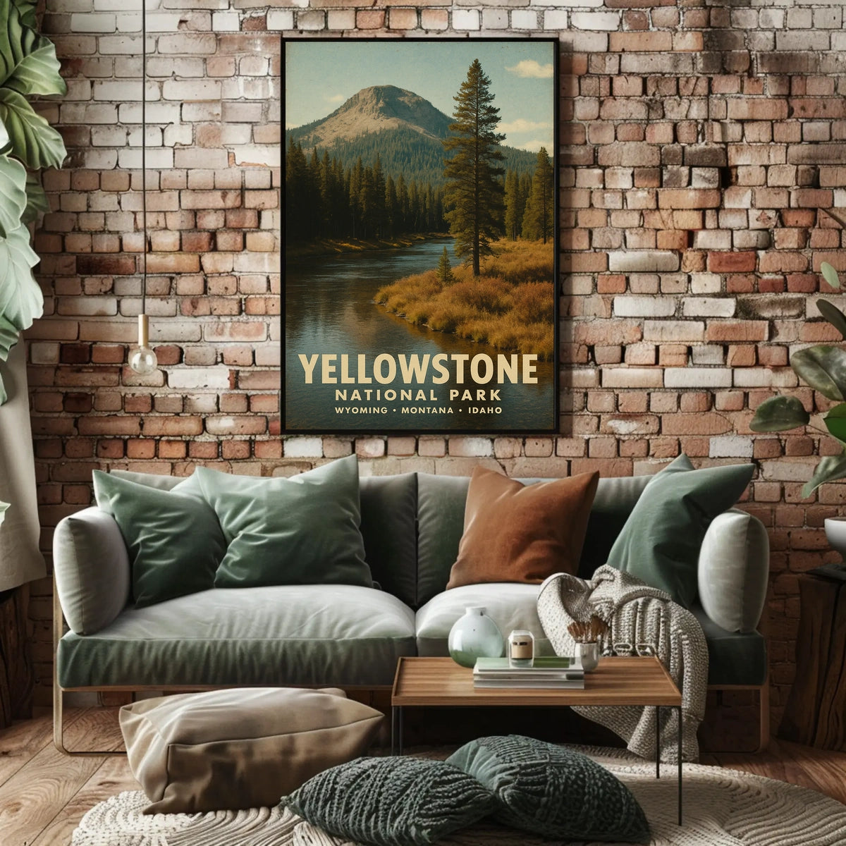 Yellowstone National Park Poster