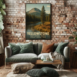 Yellowstone National Park Poster