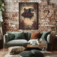Enchanted Gothic Hat Poster