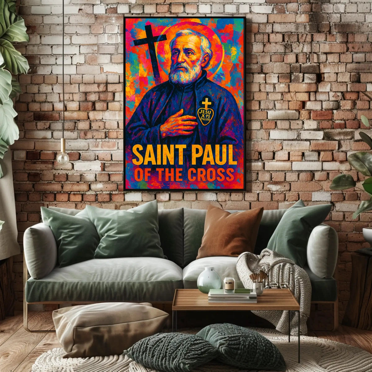 Saint Paul Of The Cross Poster
