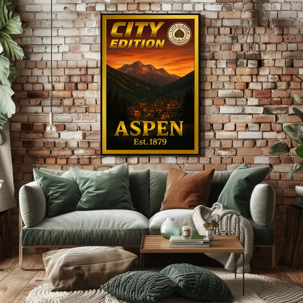 Aspen City Edition Poster