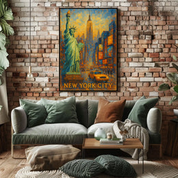 Iconic New York City Poster