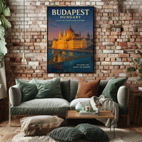 Budapest A City of Lights and History Poster