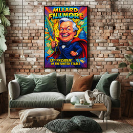 Millard Fillmore 13th President Poster PosterGoat