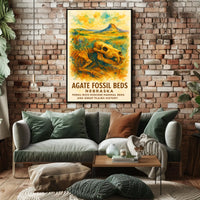 Agate Fossil Beds NebraskaS Poster