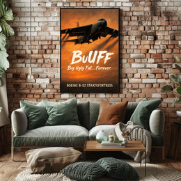 BUFF - Boeing B-52 Stratofortress Poster