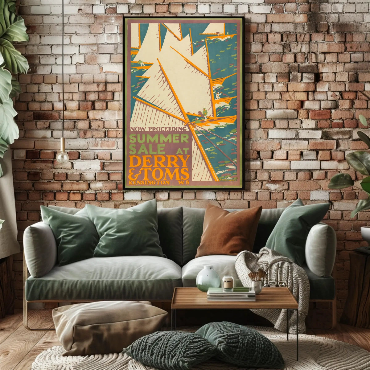 Summer Sale At Derry Toms Poster
