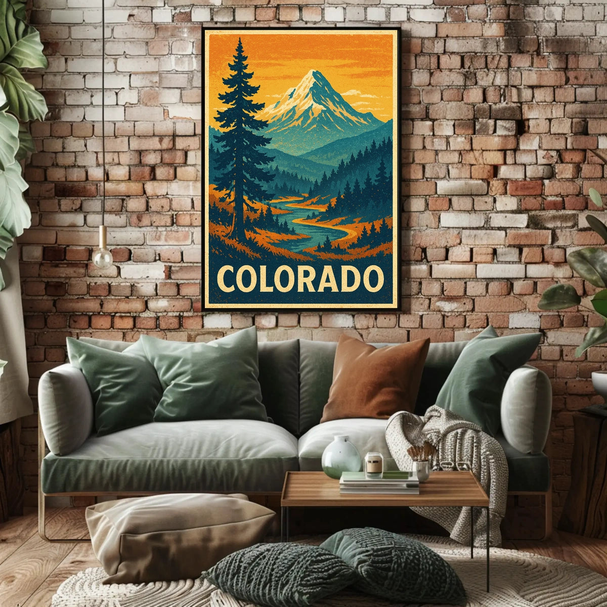 Majestic Colorado Landscape Poster