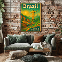 Discover Brazil Poster