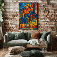 Fremont Mosaic Poster