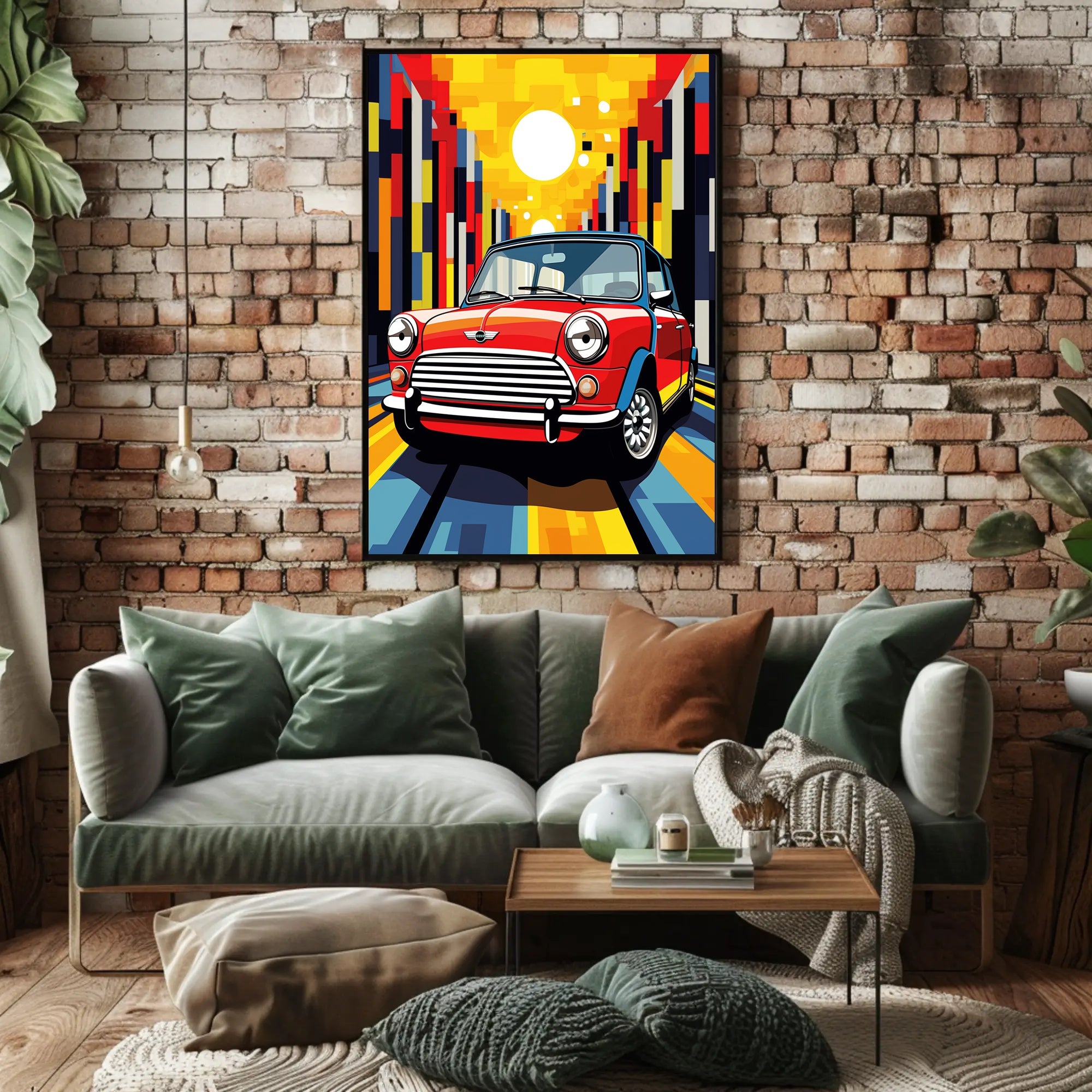 Retro Drive Poster PosterGoat