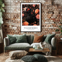 William Morris Textile Design Vintage Artistic Poster