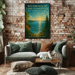 Reverence Of Lake Charlevoix Poster