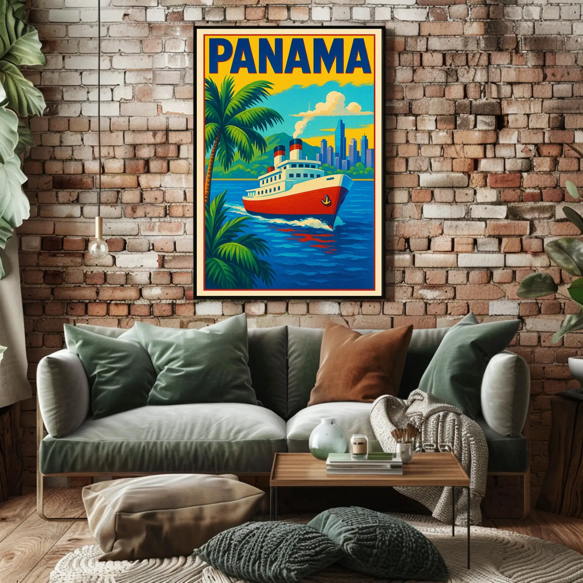 Panama Travel Poster