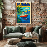 Panama Travel Poster