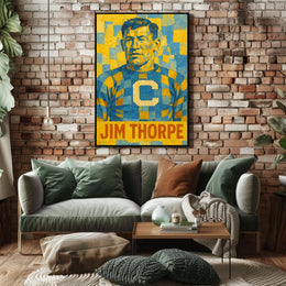 Jim Thorpe Tribute Poster