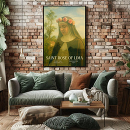 Saint Rose Of Lima Poster