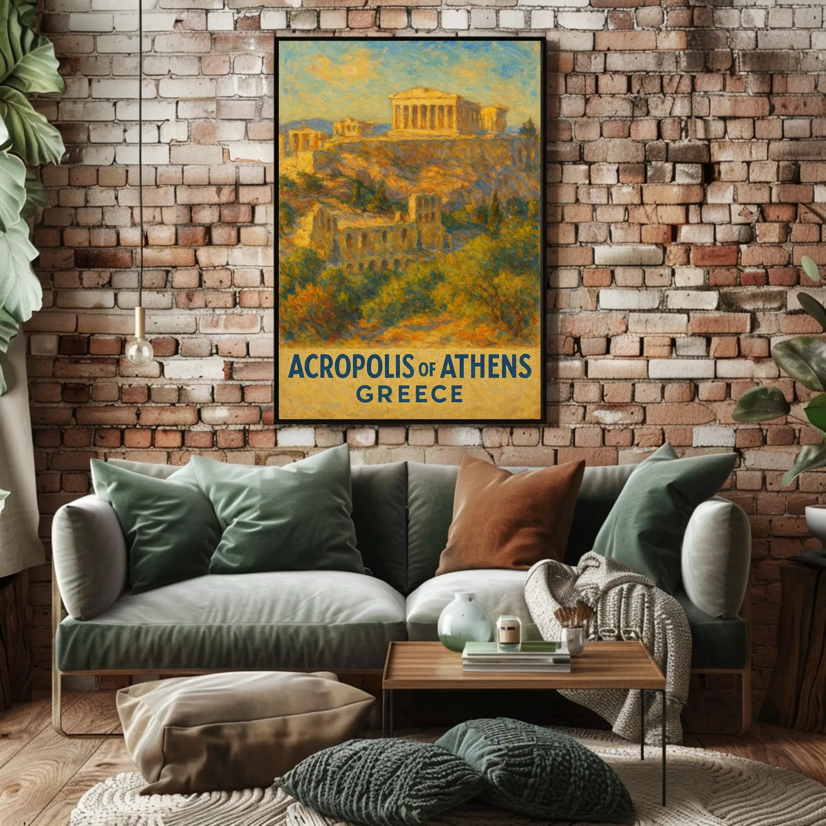 Acropolis of Athens Poster
