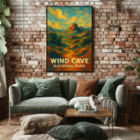 Wind Cave National Park Poster