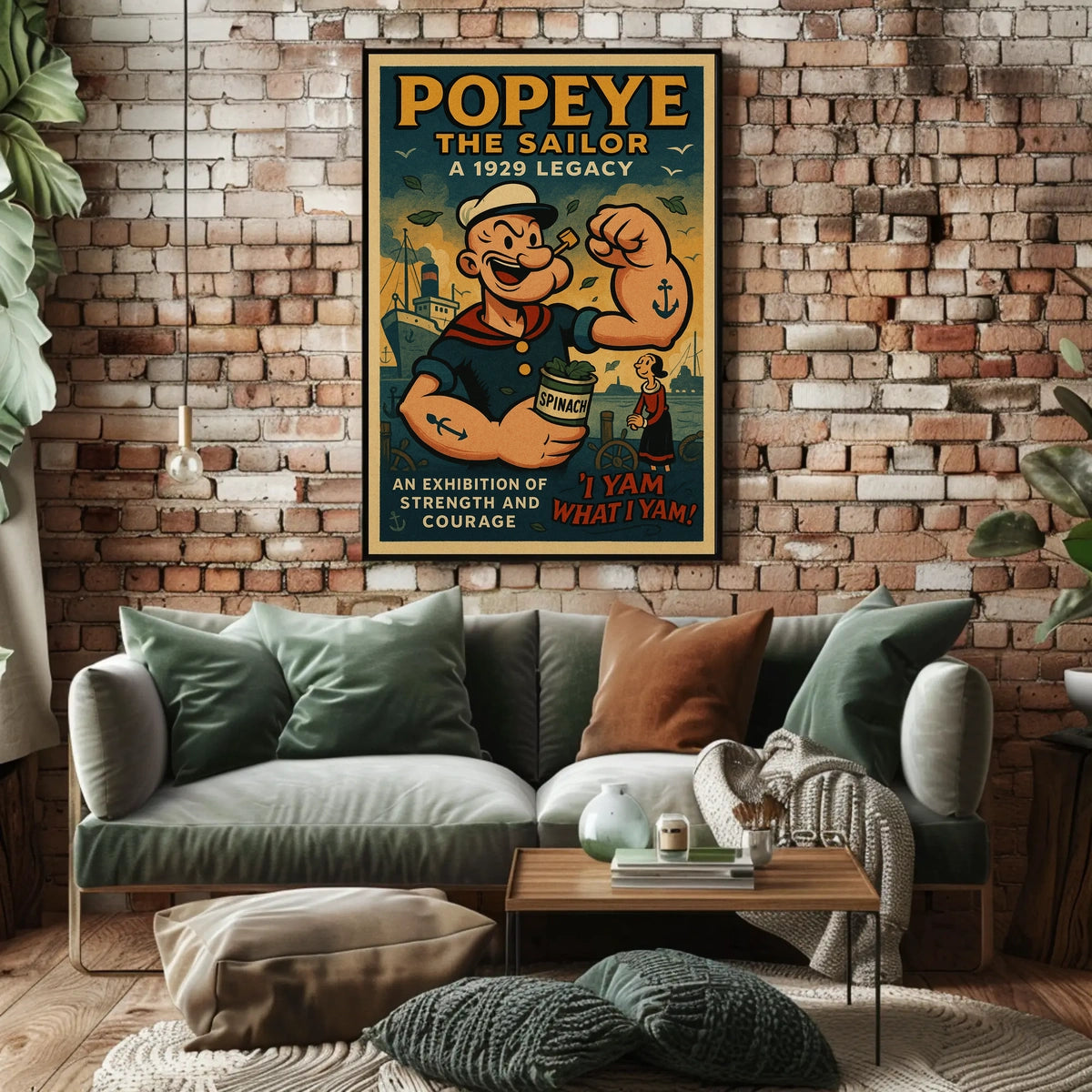 Popeye 1929 Art Poster POP-116