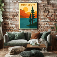 Minnesota Landscape Poster