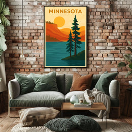 Minnesota Landscape Poster