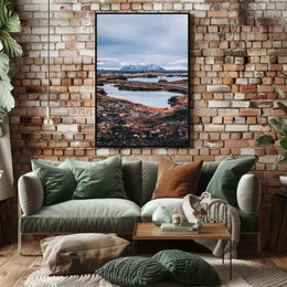 Serene Landscape Of Iceland Poster