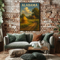 Alabama Countryside Poster