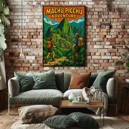 Machu Picchu Adventure Poster