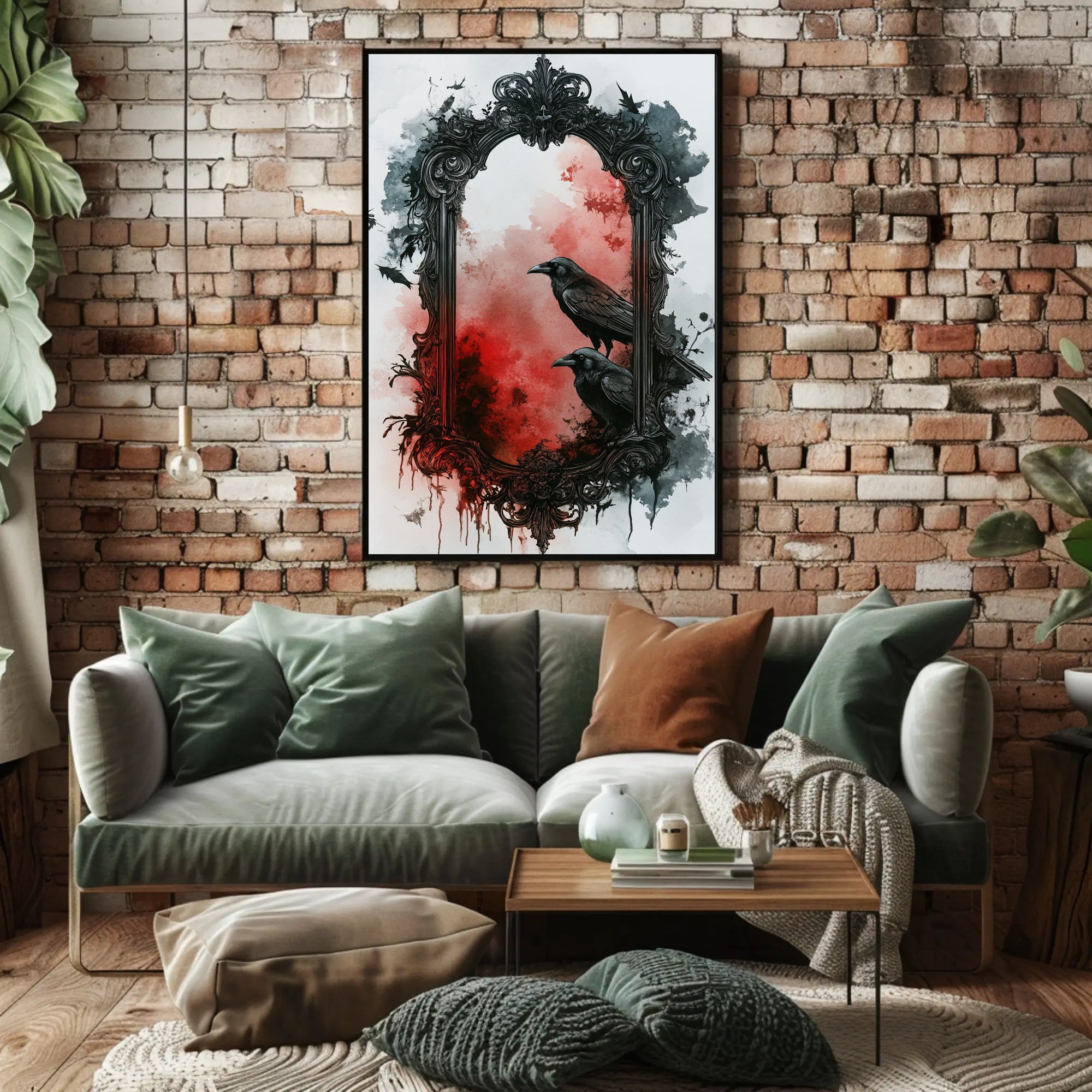 Gothic Reflections Poster
