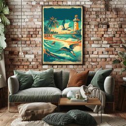 Coastal Serenity Poster