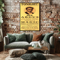 The Modern Wizard Magic Show Vintage Cultural Poster