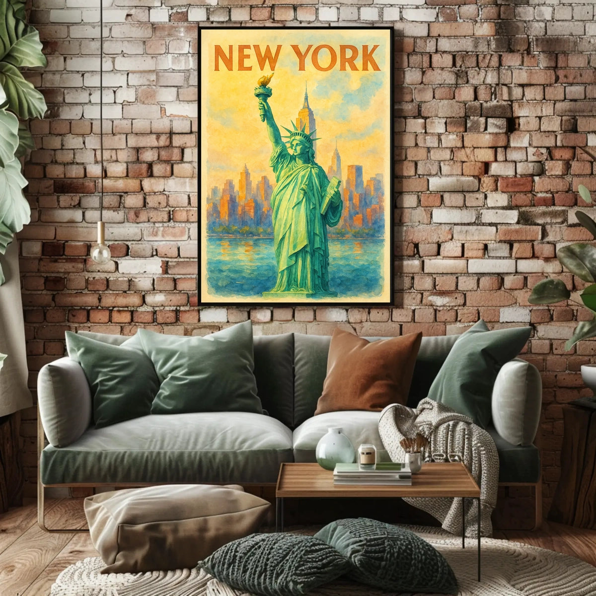 New York The Statue of Liberty Poster