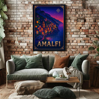 Amalfi Coast Dreamscape Poster
