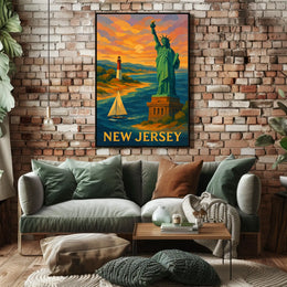 New Jersey Scenic Poster