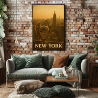New York Cityscape Poster