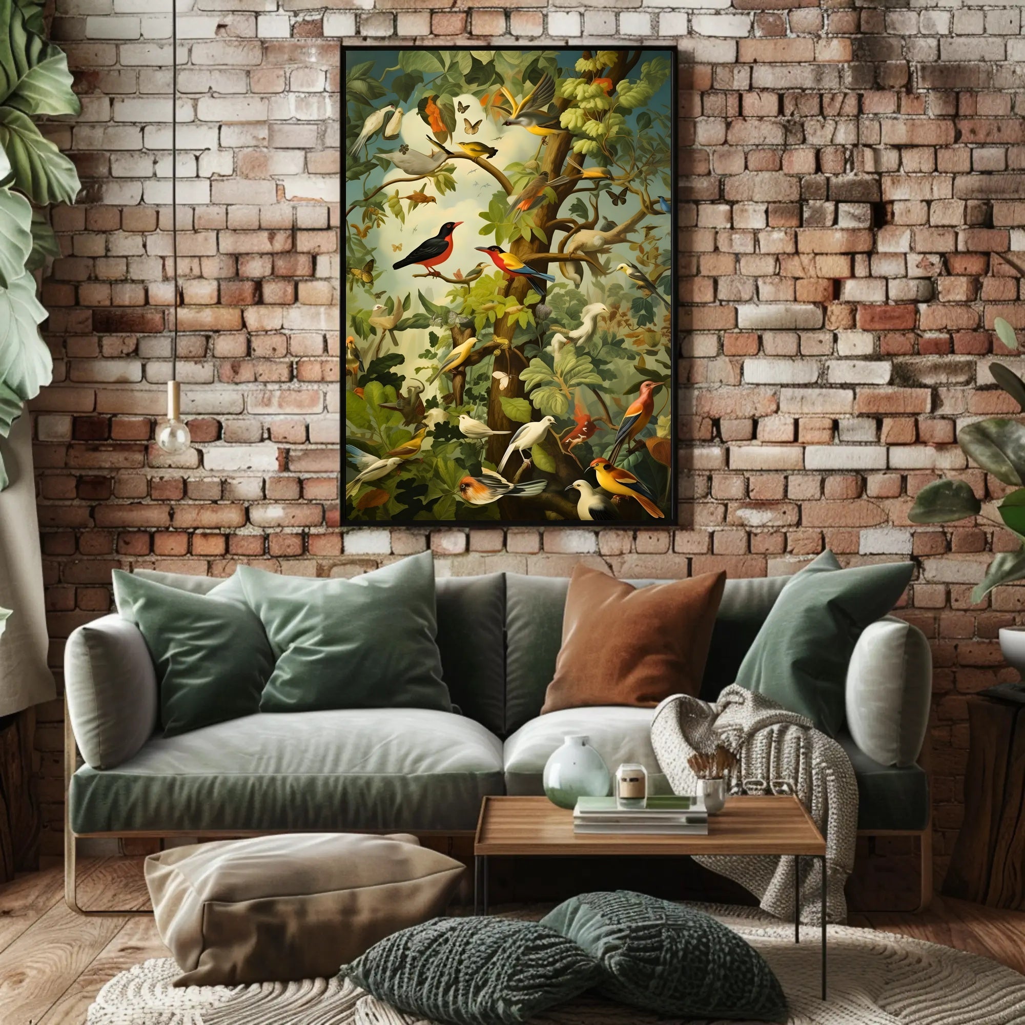 Birds Of Paradise William Morris Art Poster
