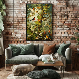 Birds Of Paradise William Morris Art Poster