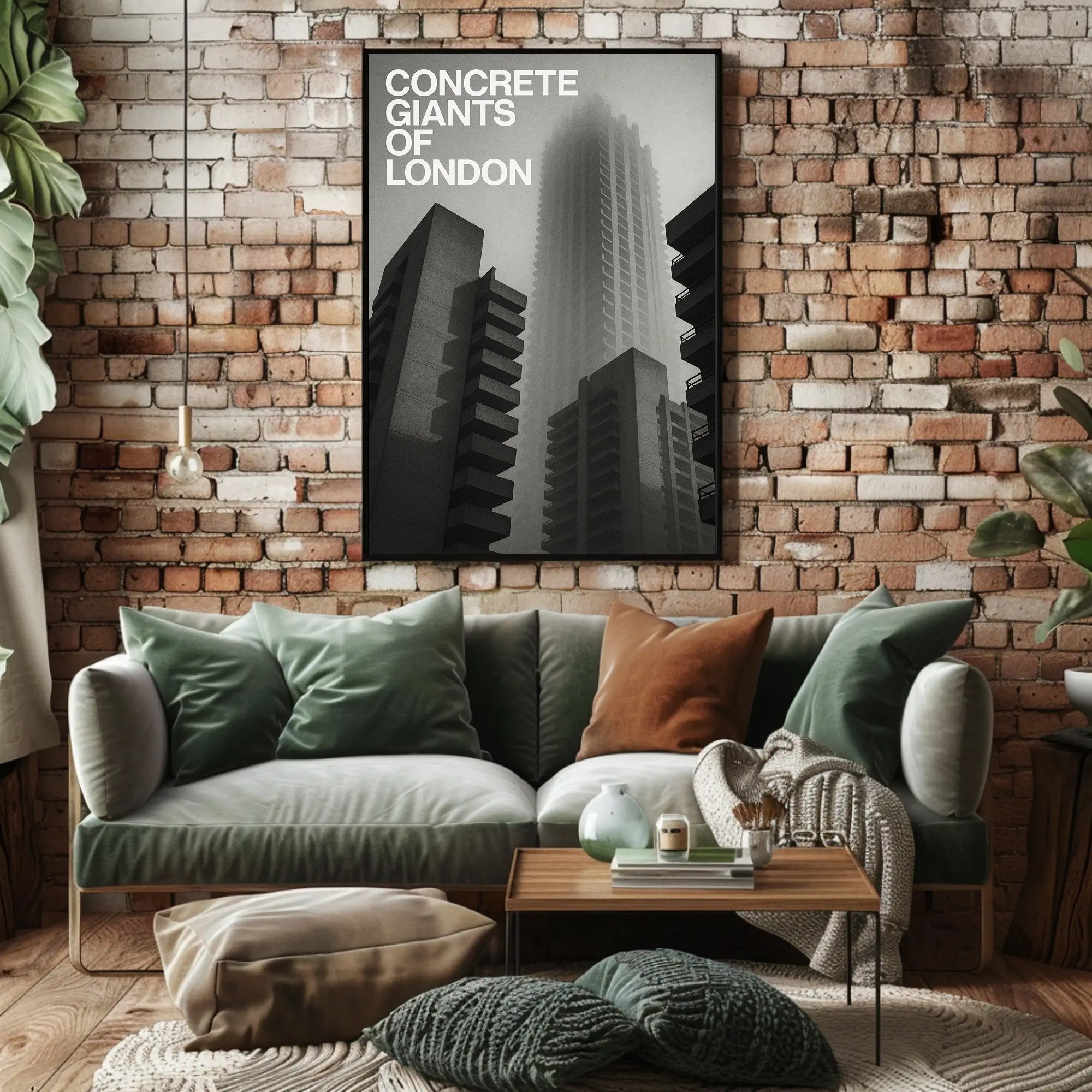 Concrete Giants of London Urban or Cityscape Poster