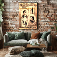The Houdinis Magic Show Vintage Historical Poster