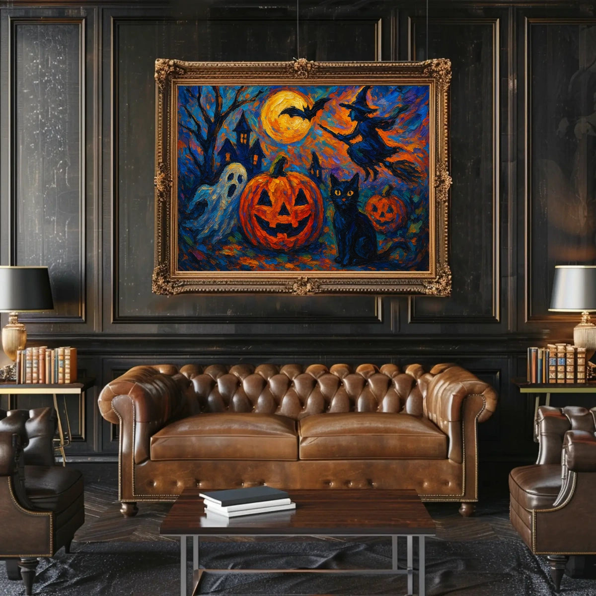 Halloween Night Fantasy Poster