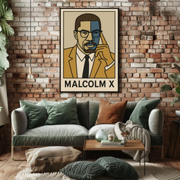 Malcolm X Poster