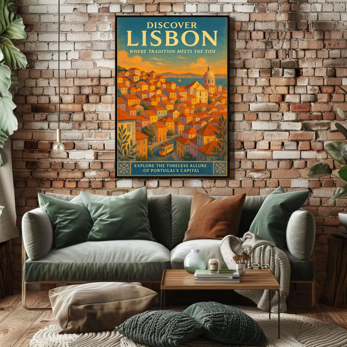 Discover Lisbon Poster