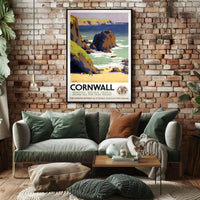 Discover Cornwall Poster