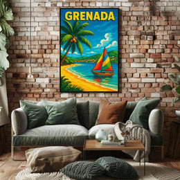 Discover Grenada Poster