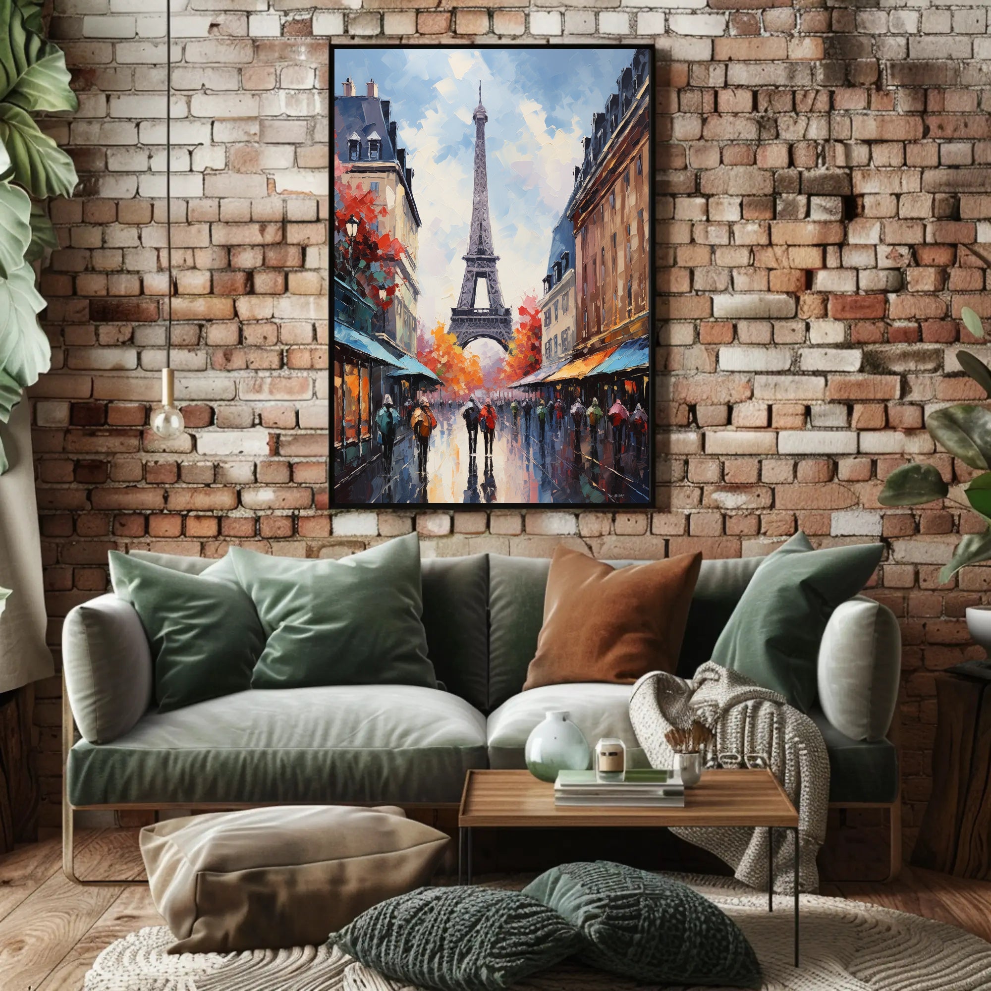 Autumn In Paris Poster