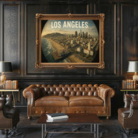Los Angeles Skyline Poster
