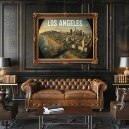 Los Angeles Skyline Poster