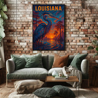 Louisiana Wildlife Poster