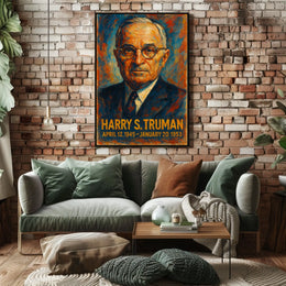 Harry S. Truman Poster
